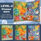 Magnetic Wooden Puzzle Book