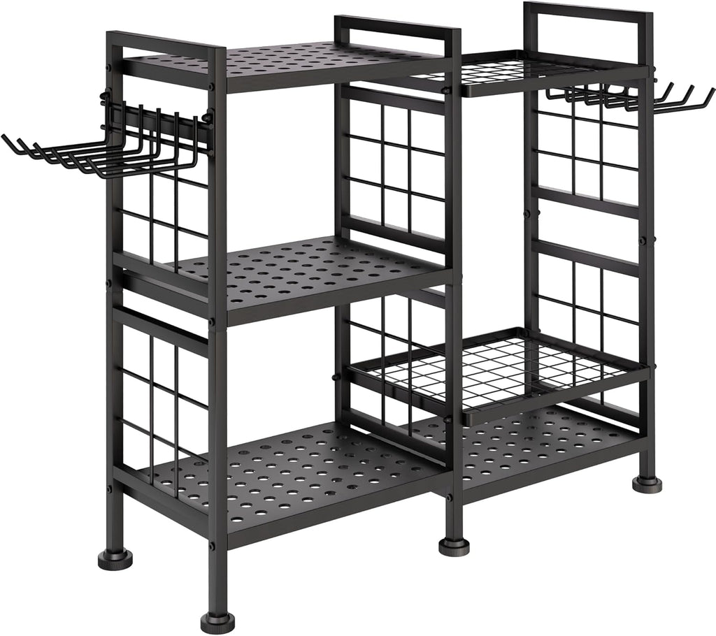 6-Tier Garden Tool Organizer Rack