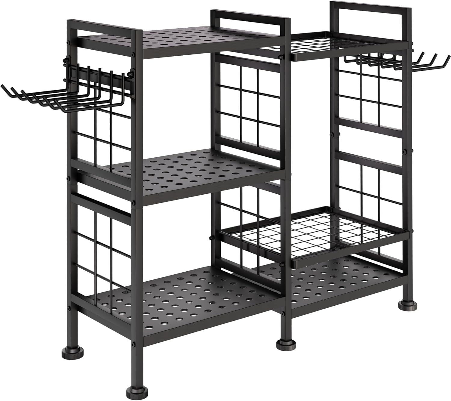 6-Tier Garden Tool Organizer Rack