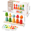 Wooden Color Sorting Learning Toy