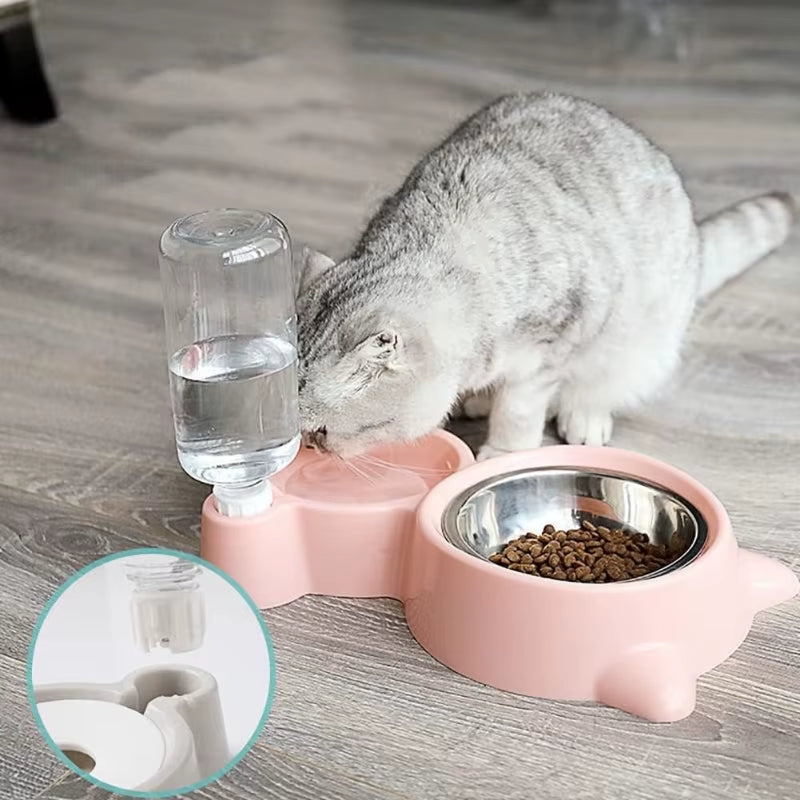 Automatic Pet Food & Water Dispenser