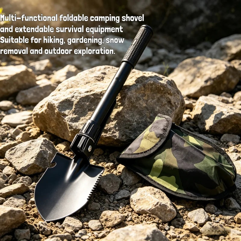 Multifunctional Tactical Folding Shovel