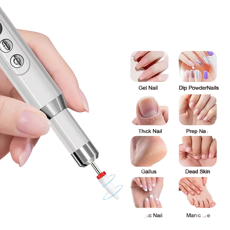 Cordless Electric Nail Drill Kit