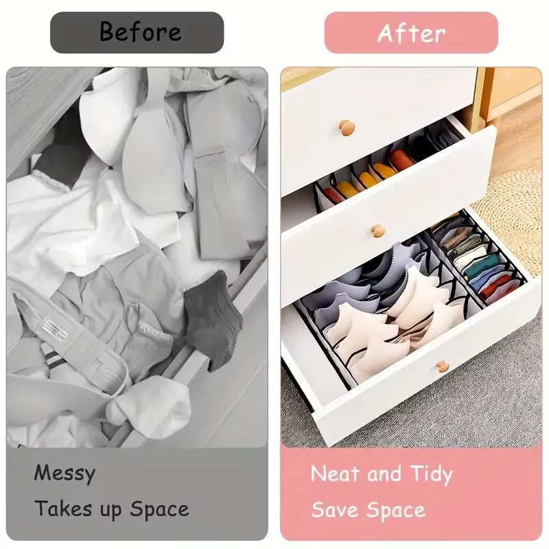 Foldable Drawer Storage Box Set