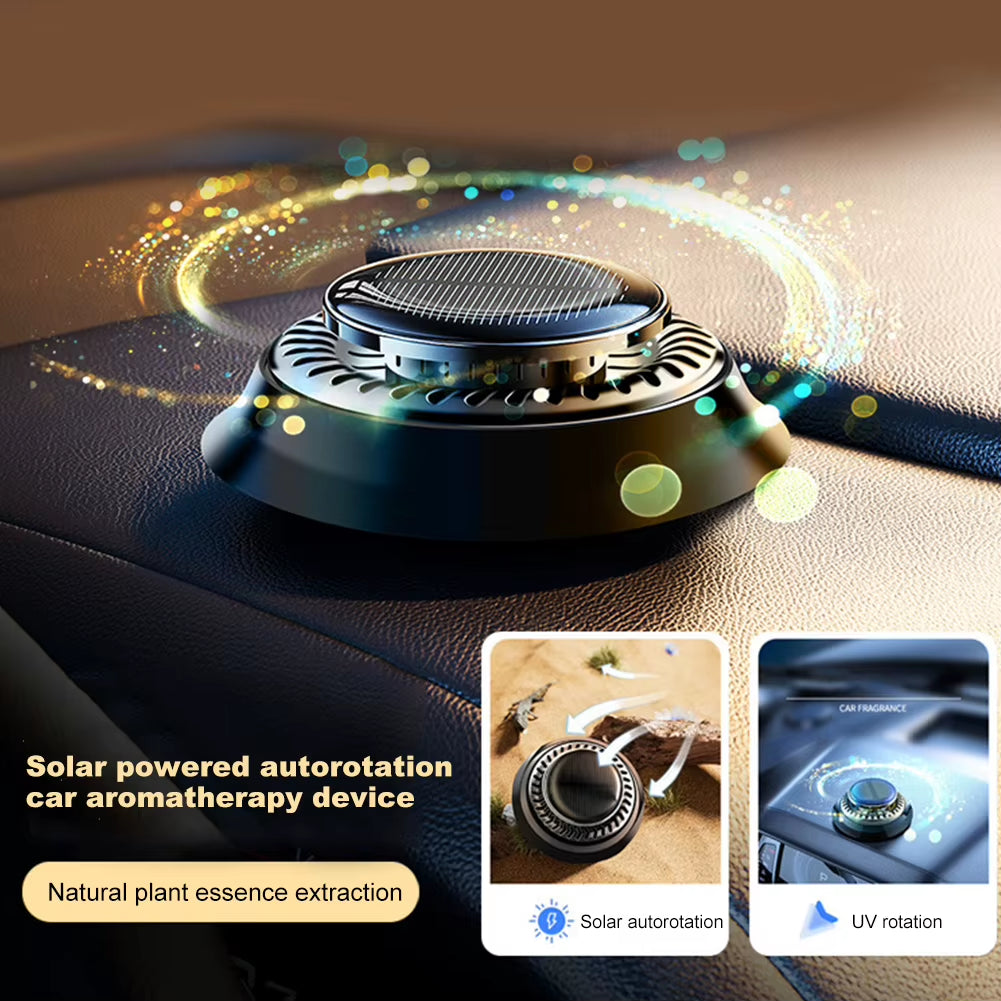 Solar Rotating Car Perfume Diffuser