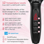 Electric Hair Straightening Brush