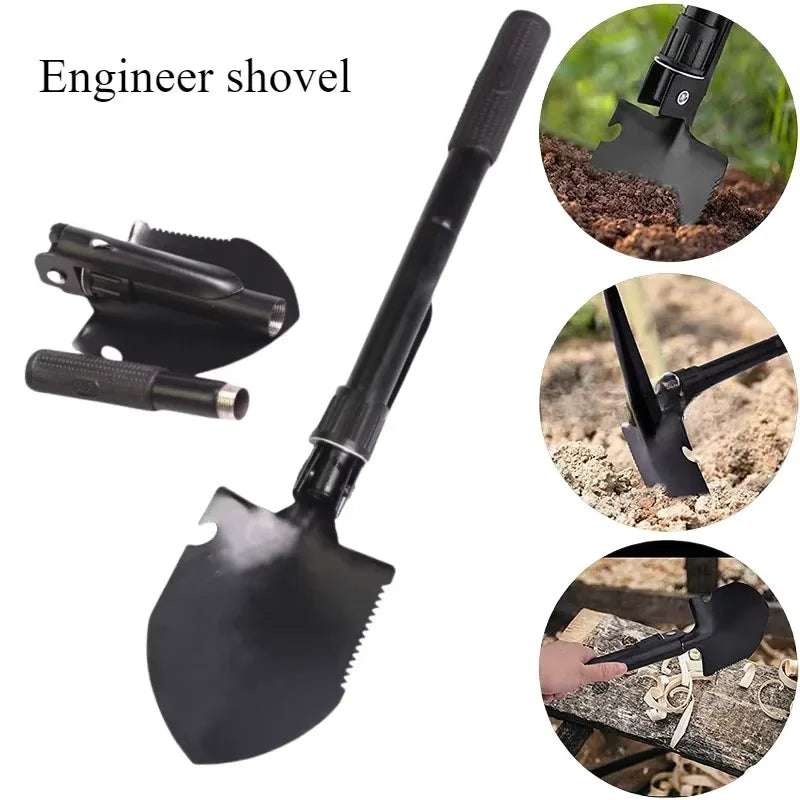Multifunctional Tactical Folding Shovel