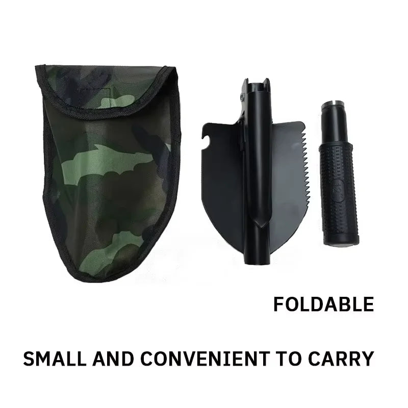 Multifunctional Tactical Folding Shovel