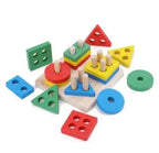Wooden Shape Sorting Learning Toy