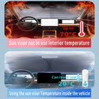 Foldable Front Windshield Sunshade