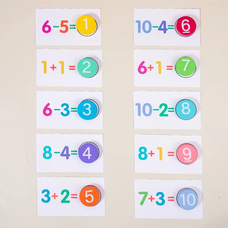 Montessori Math Learning Toy Set