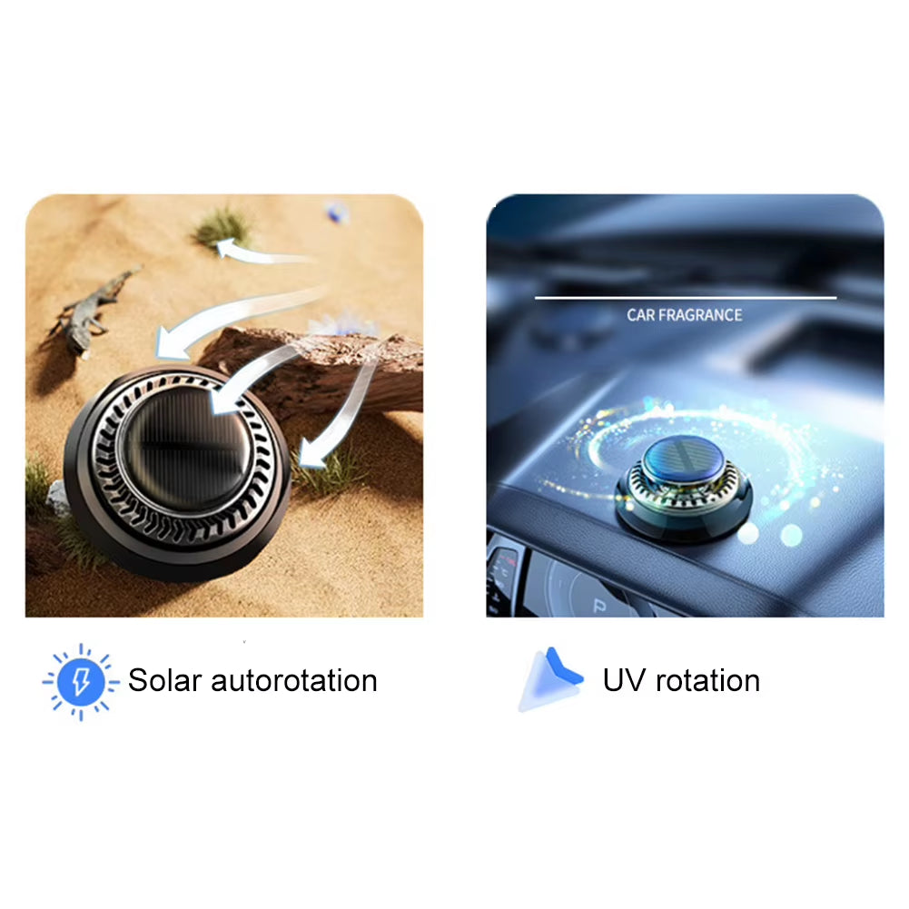 Solar Rotating Car Perfume Diffuser