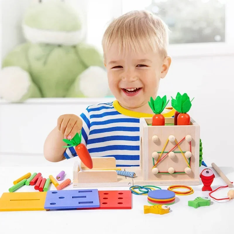 Wooden Shape Sorting Learning Toy