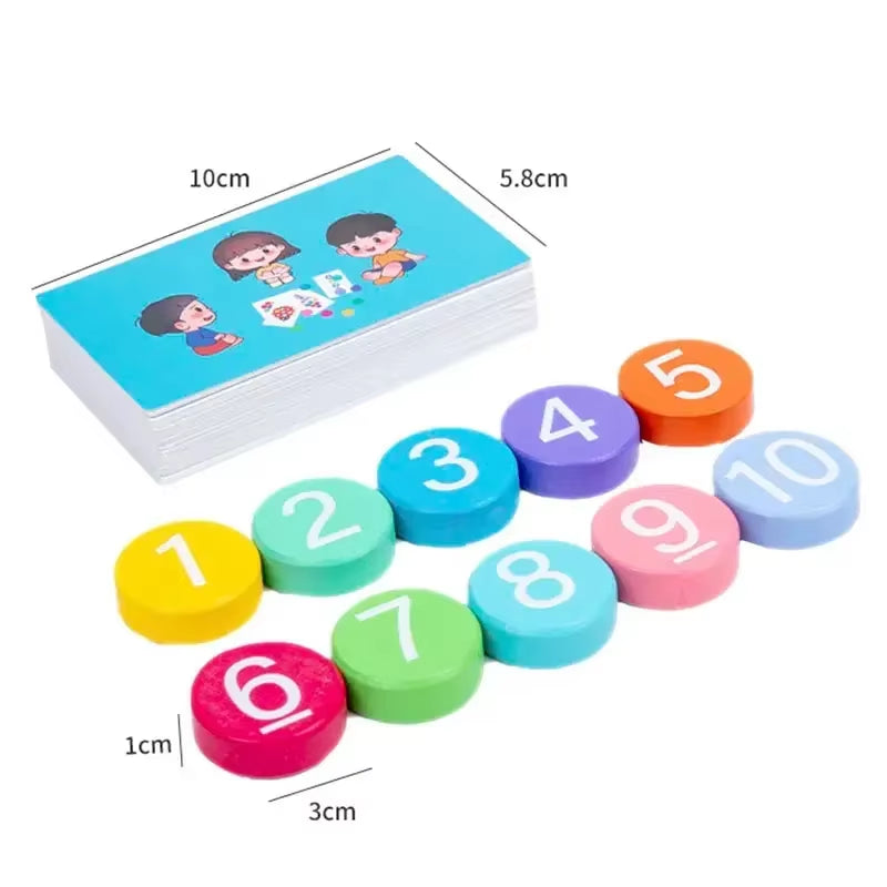 Montessori Math Learning Toy Set
