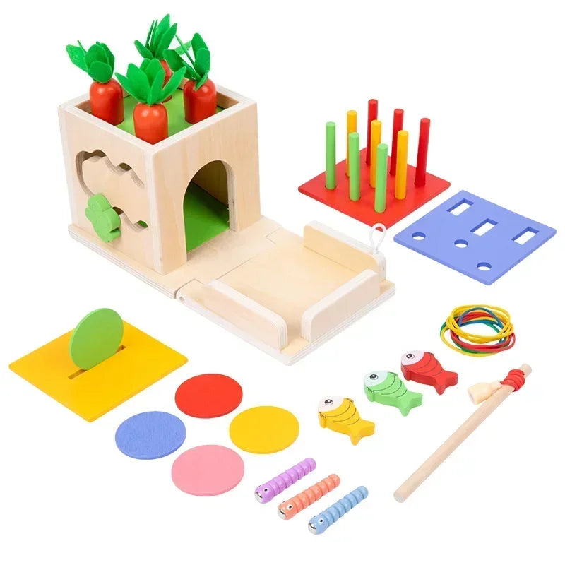 Wooden Shape Sorting Learning Toy