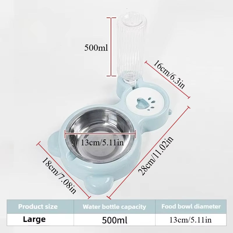 Automatic Pet Food & Water Dispenser