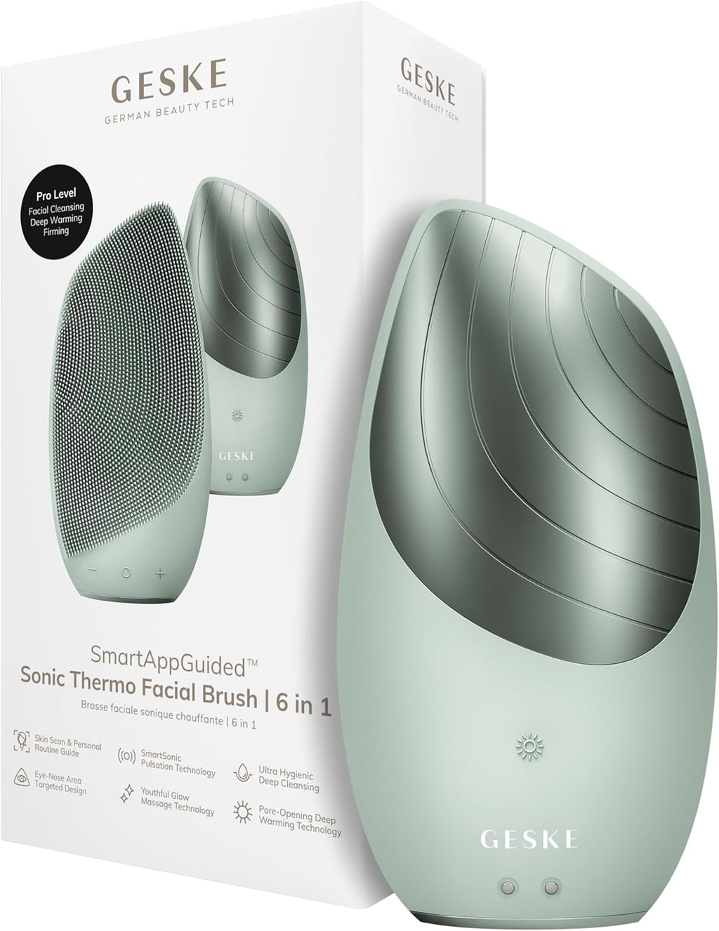 6-in-1 Sonic Thermo Facial Brush