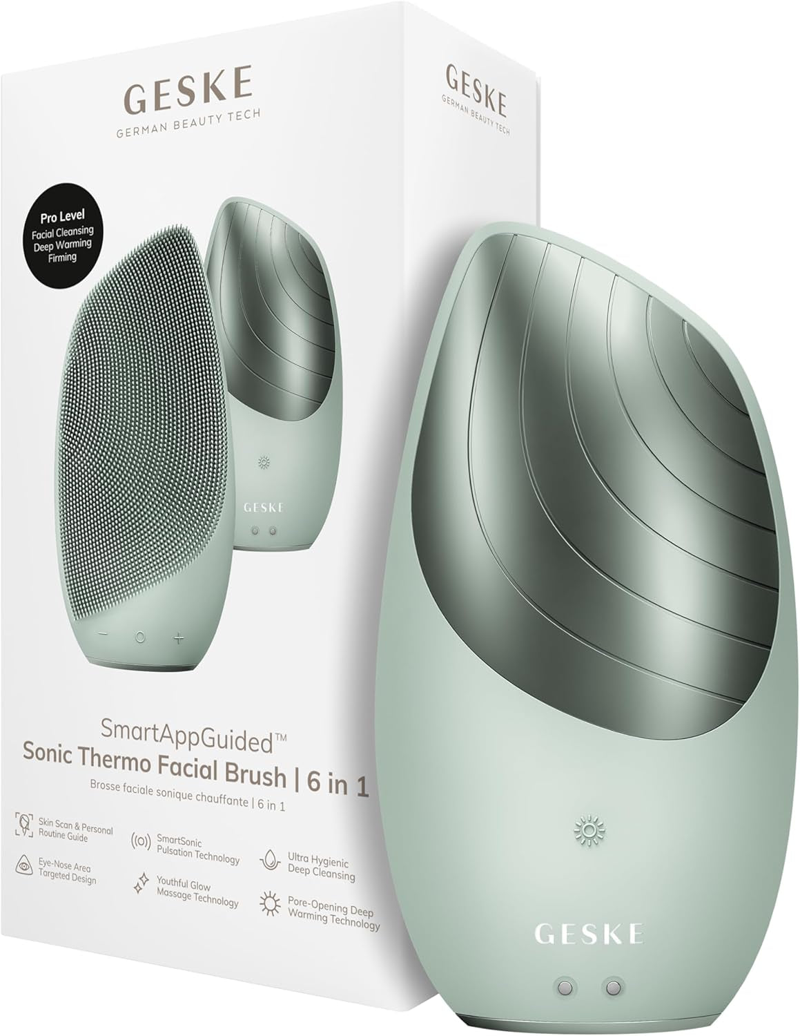 6-in-1 Sonic Thermo Facial Brush