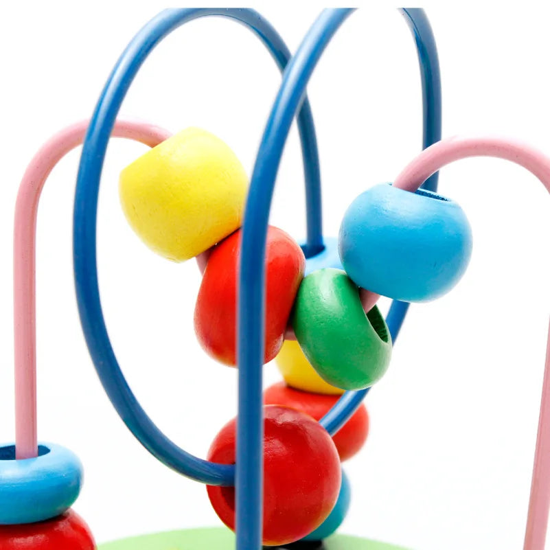 Wooden Bead Maze Learning Toy