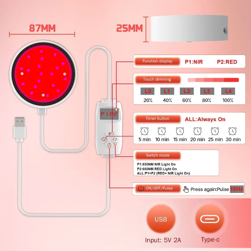 Professional Red Light Therapy Device