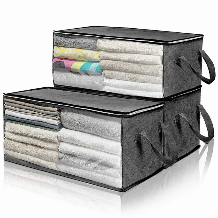 Foldable Quilt Storage Bag Set