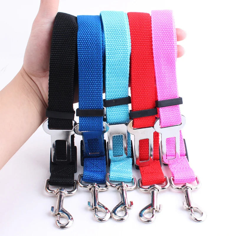 Adjustable Pet Car Seat Belt Harness