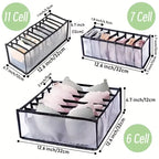Foldable Drawer Storage Box Set
