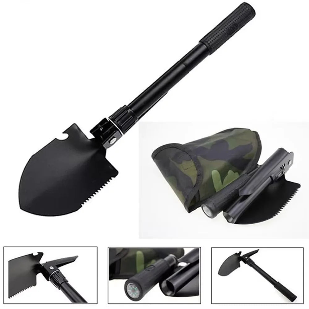Multifunctional Tactical Folding Shovel