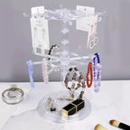 Rotating Jewelry Storage Rack
