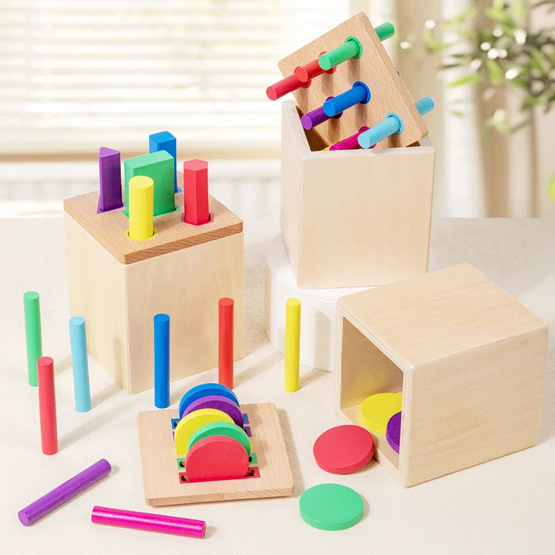 Wooden Shape Sorting Learning Toy