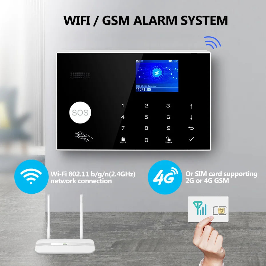 Smart Home Security Alarm System