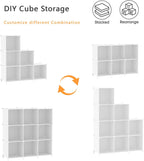 6-Cube Storage Organizer Shelf