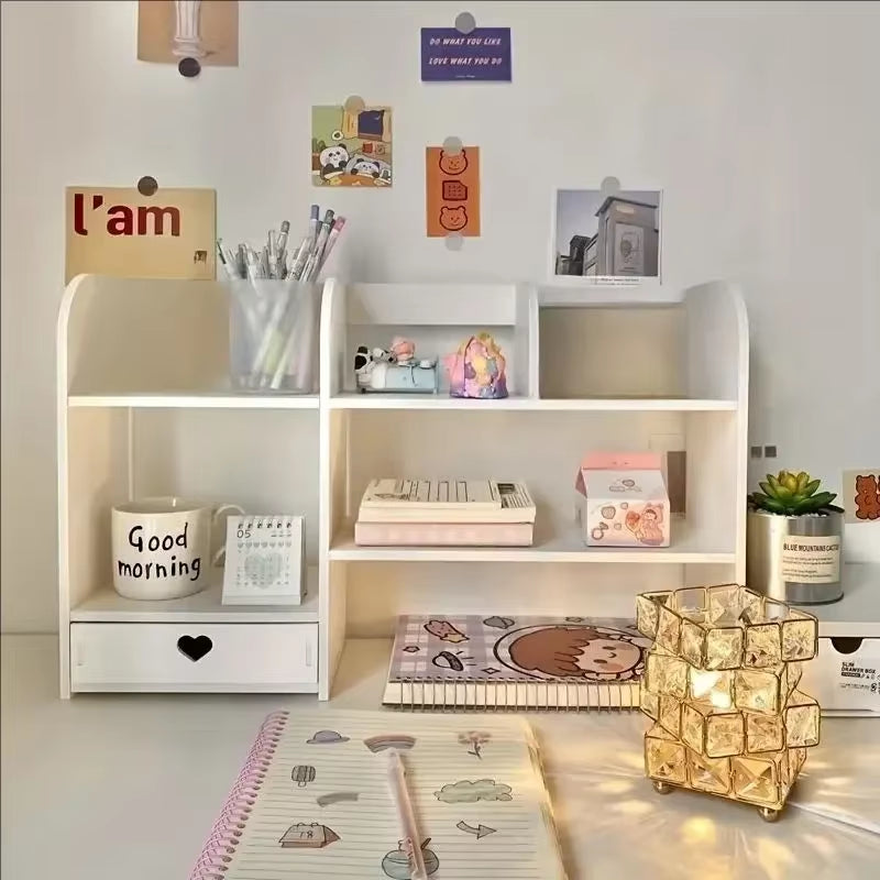 Double-Layer Desk Organizer