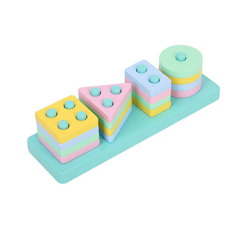Wooden Shape Sorting Learning Toy