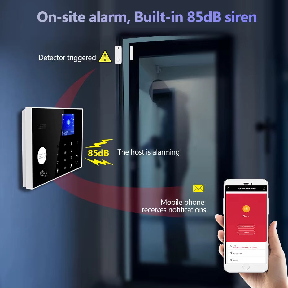 Smart Home Security Alarm System