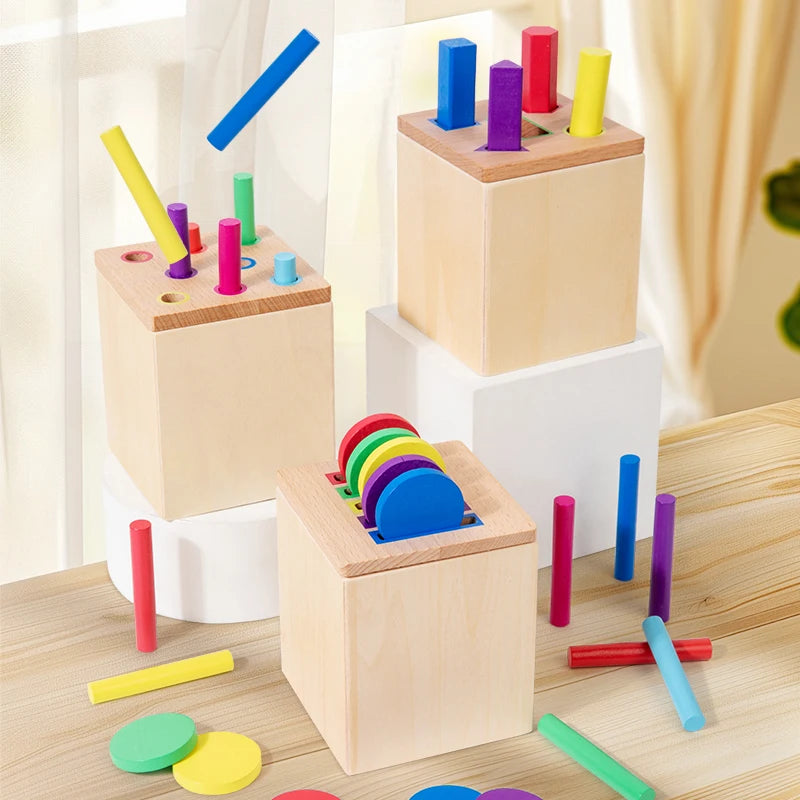 Wooden Shape Sorting Learning Toy