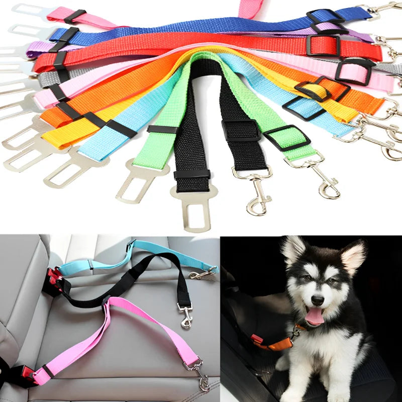 Adjustable Pet Car Seat Belt Harness