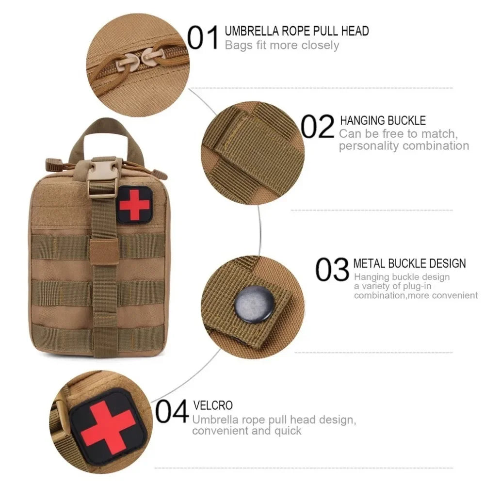 Outdoor Emergency First Aid Bag