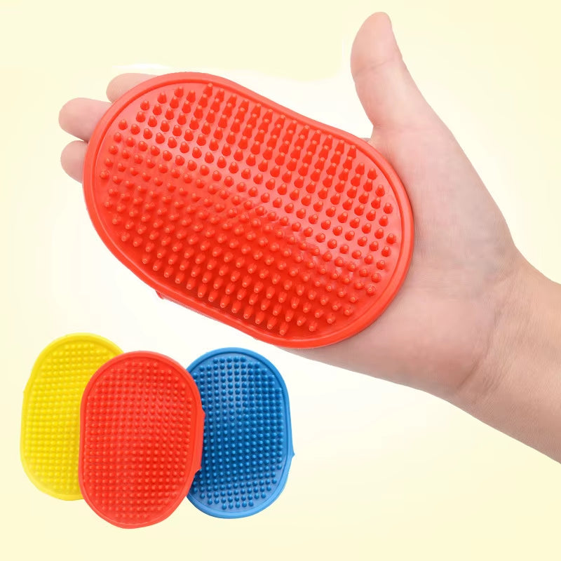 Silicone Pet Bath Grooming Glove