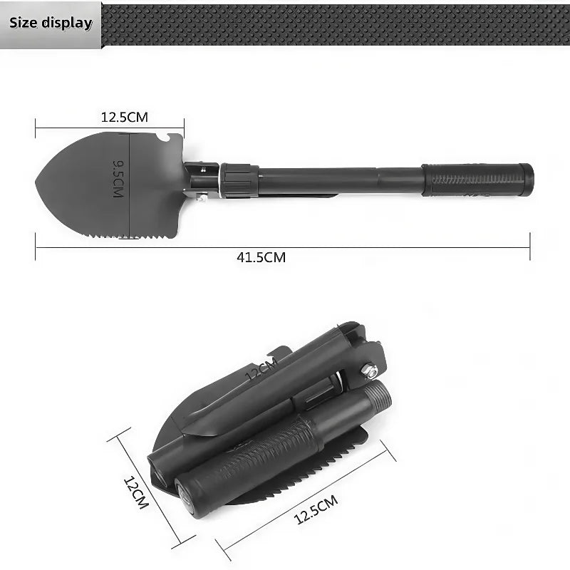 Multifunctional Tactical Folding Shovel