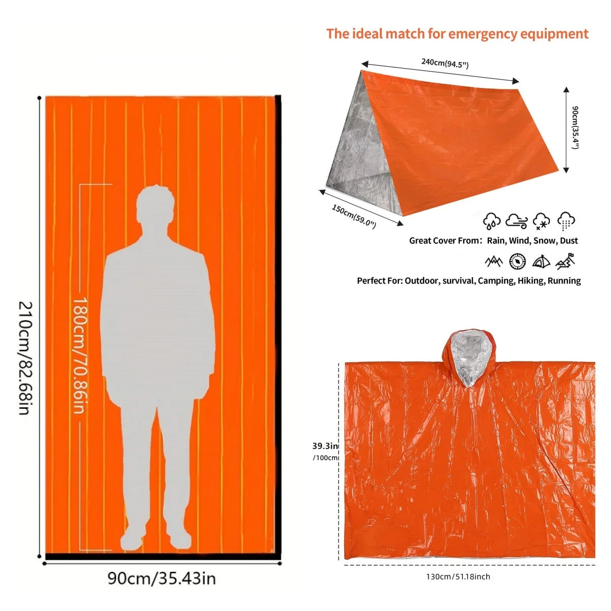 Outdoor Emergency Survival Set