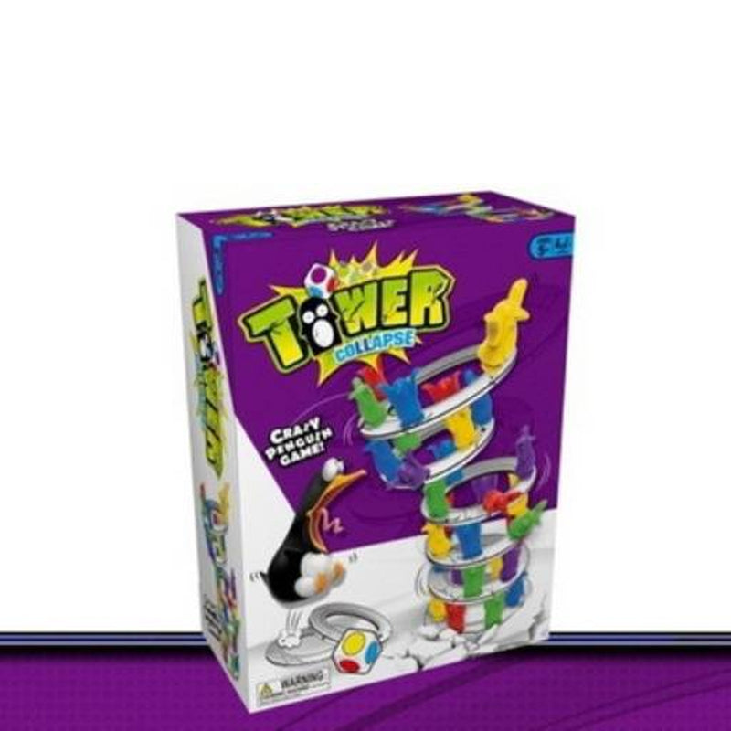 Penguin Tower Balance Game