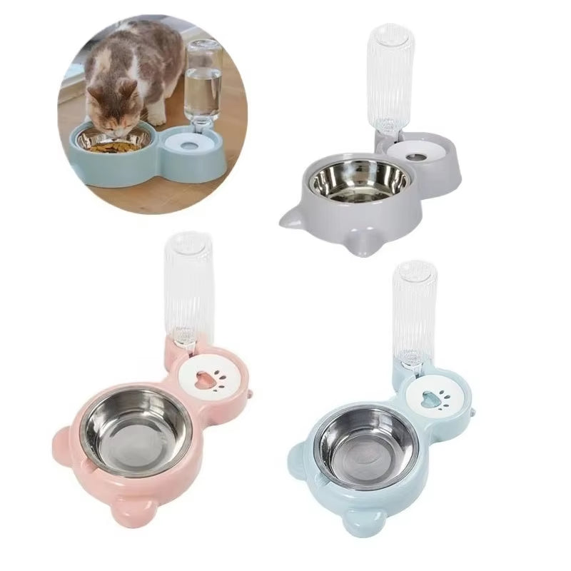 Automatic Pet Food & Water Dispenser