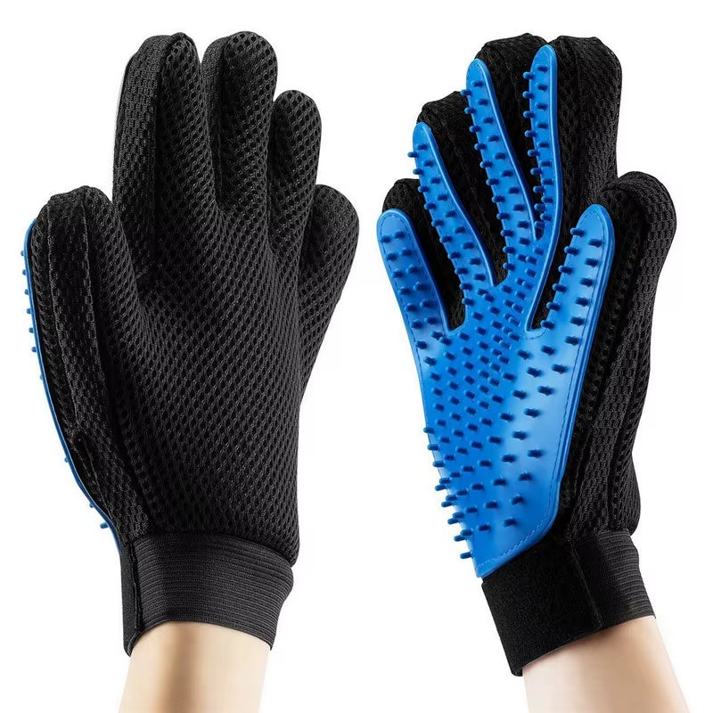 Silicone Pet Bath Grooming Glove