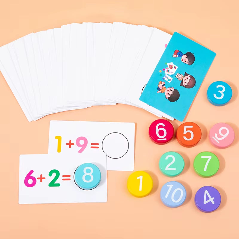 Montessori Math Learning Toy Set