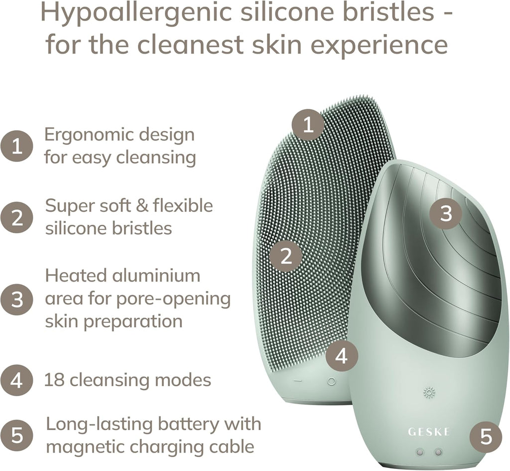 6-in-1 Sonic Thermo Facial Brush