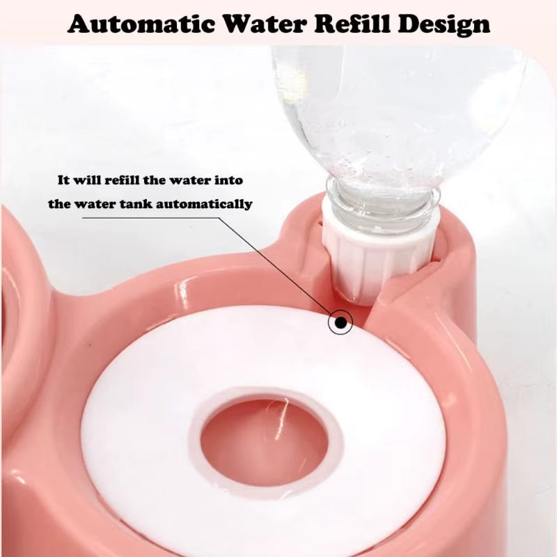 Automatic Pet Food & Water Dispenser