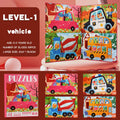 Magnetic Wooden Puzzle Book
