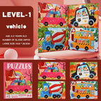 Magnetic Wooden Puzzle Book