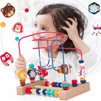 Wooden Bead Maze Learning Toy